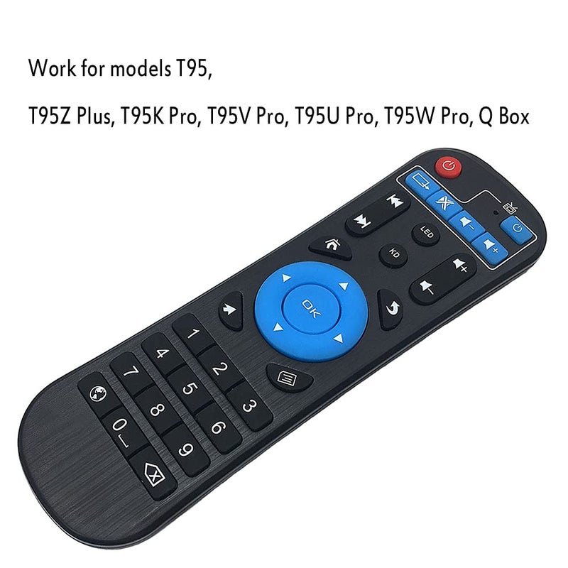 Amiroko Replacement Remote Control for T95Z Plus, T95K, T95V, T95U, T95W Pro, Q Box Amlogic S912 Android TV Box IPTV Media Player - Image 2